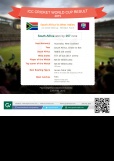 ICC Cricket World Cup Match Summary South Africa vs West Indies - Infographics